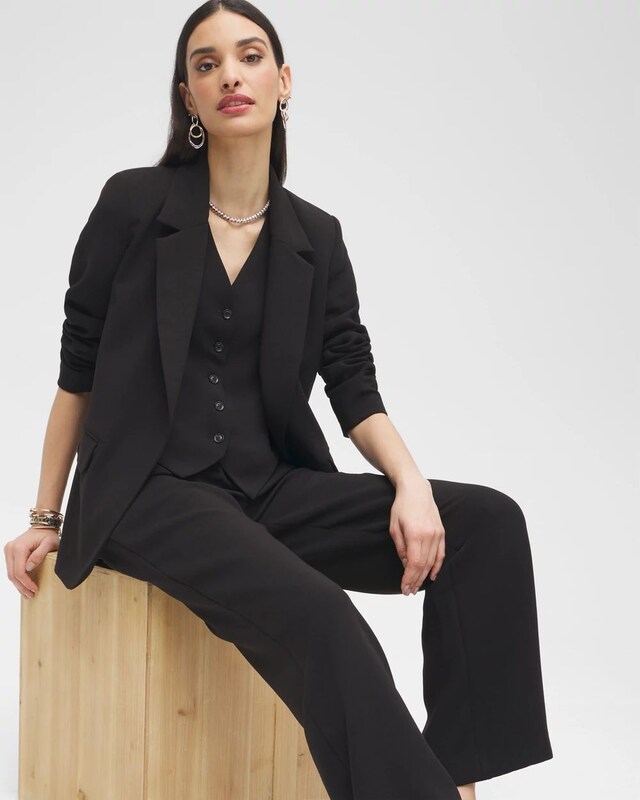Black Label Boyfriend Blazer - image 2